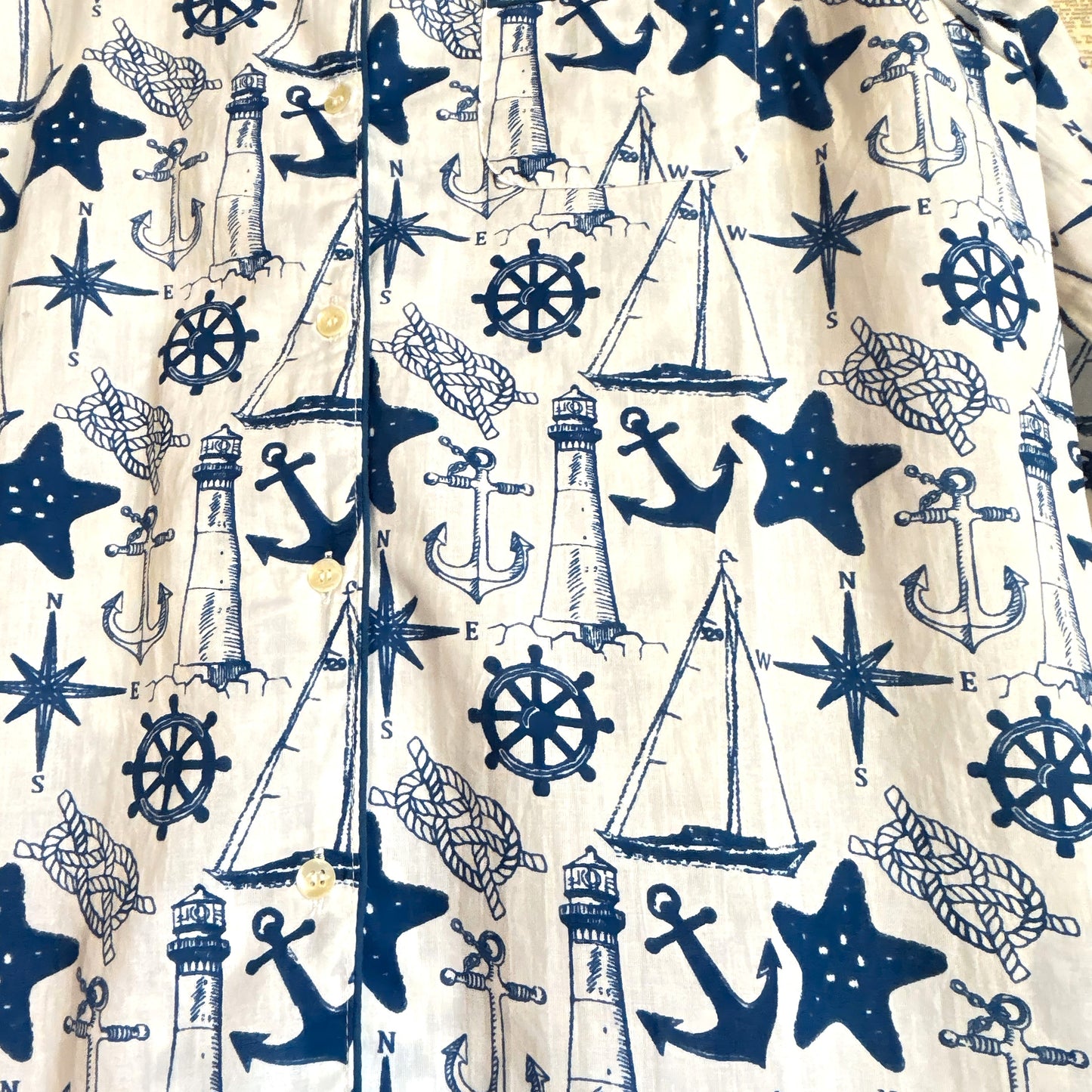 Sailing Club Pajama Set, Medium