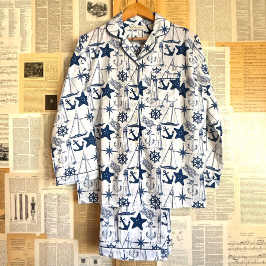 Sailing Club Pajama Set, Small