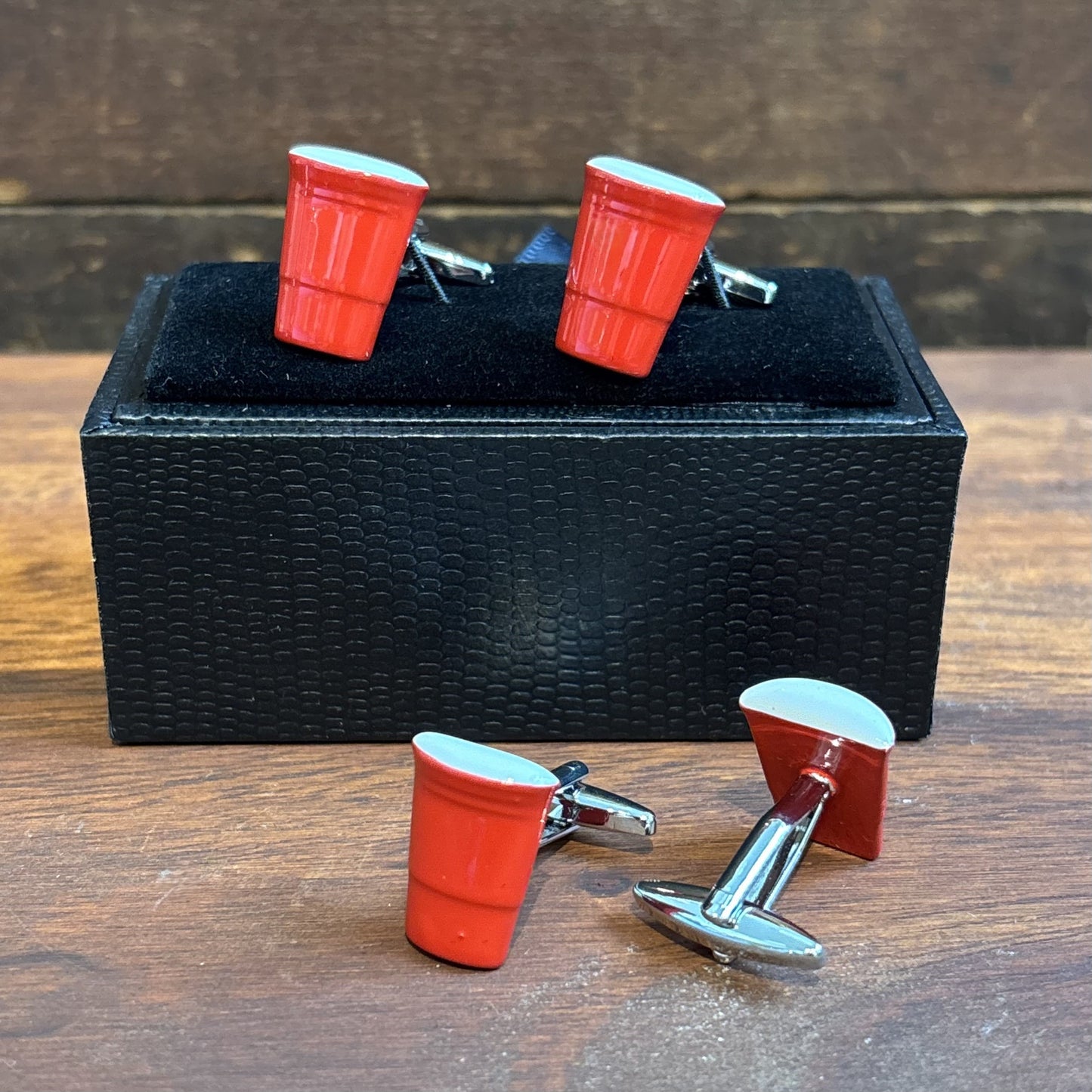 Red Solo Cup Cufflinks