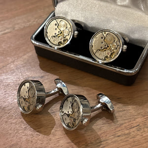 Working Watch Movement Cufflinks