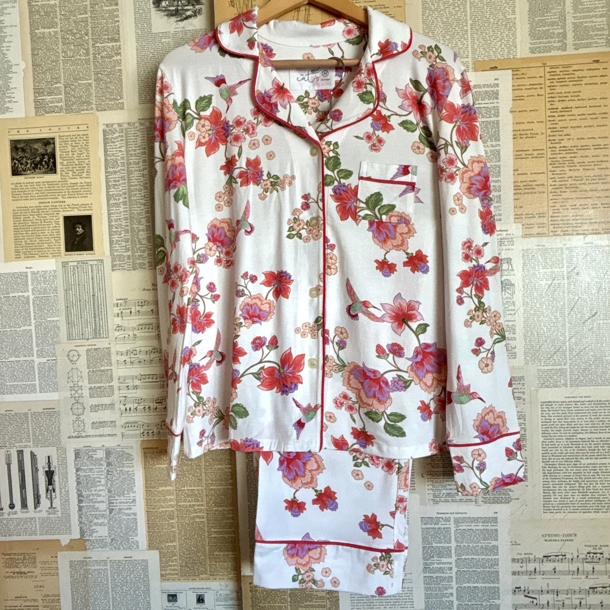 Wing & Bloom Pajama Set, Extra Large