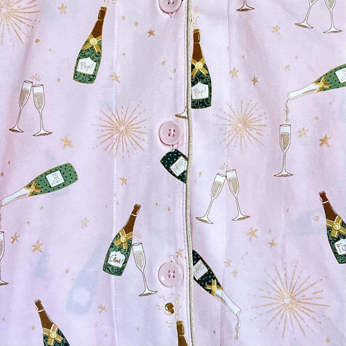 Pop Fizz Clink Pajama Set, Large