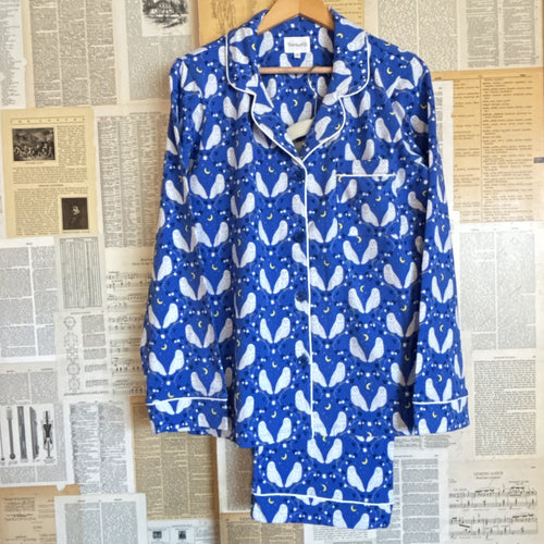Owl Be Back Pajama Set, Large