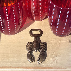 Lobster Brass Bottle Opener