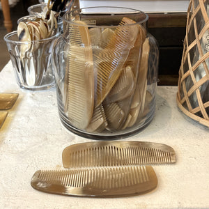 Buffalo Horn Comb