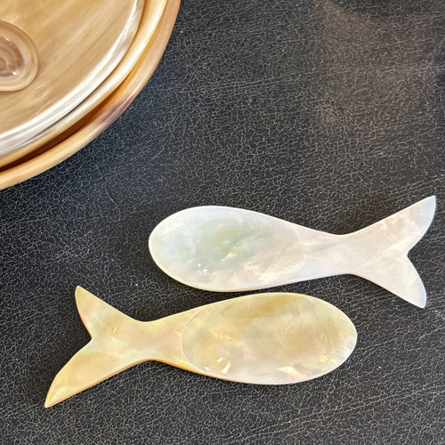 Mother of Pearl Fish Spoon