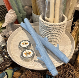 Robin Blue Cedar Candles
