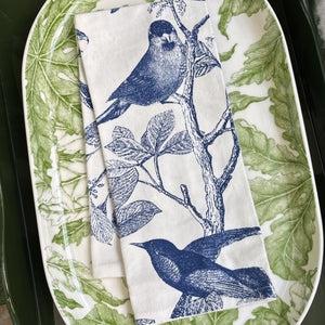Arbor Birds Blue Napkin Set