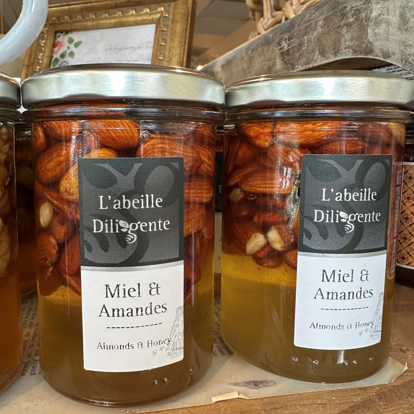 French Honey with Almonds