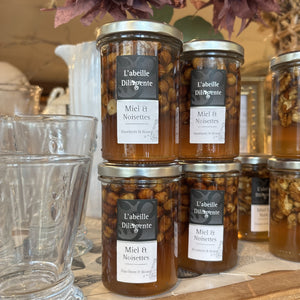 French Honey with Hazelnuts