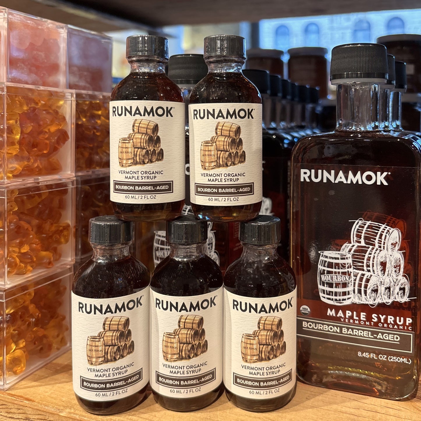 Mini Bourbon Barrel-Aged Vermont Maple Syrup