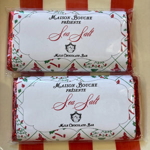 Sea Salt Holiday Cheer Milk Chocolate Bar