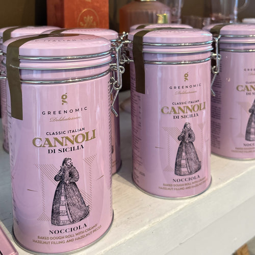 Italian Hazelnut Cannoli