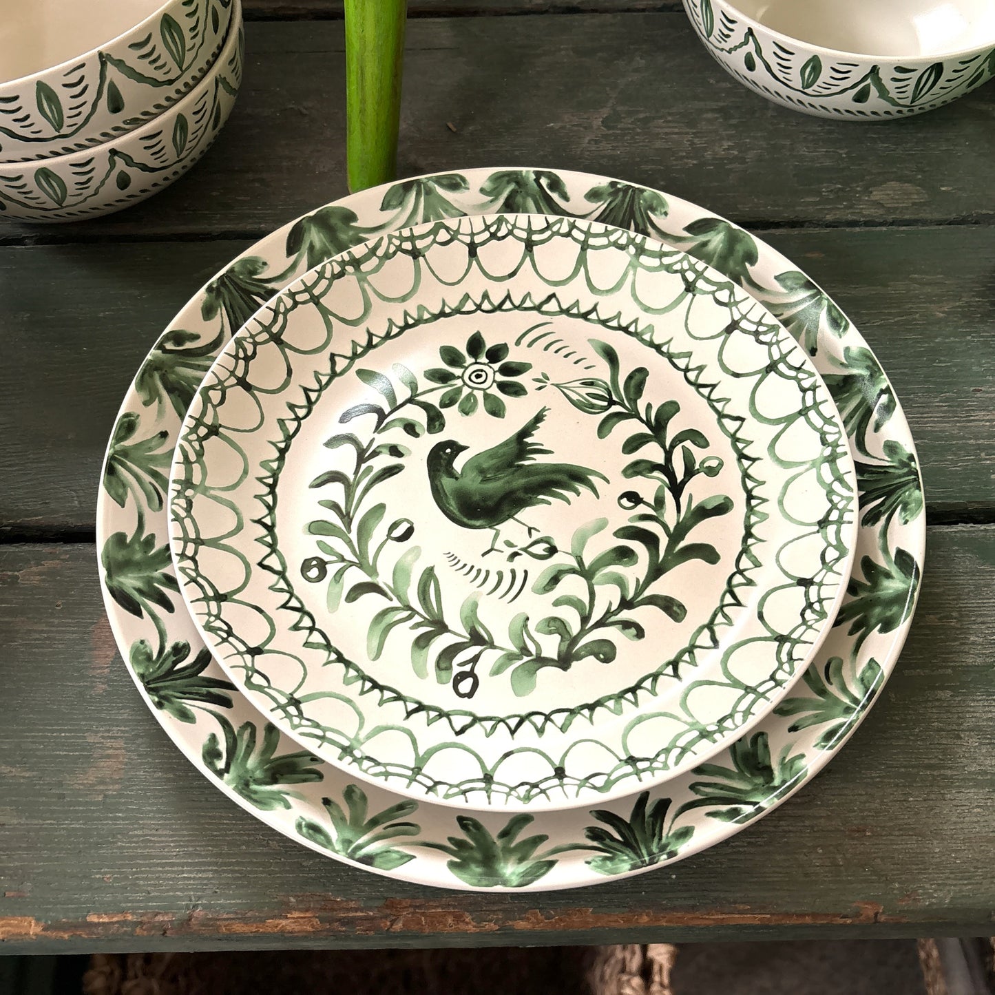 Sicily Green Salad Plate