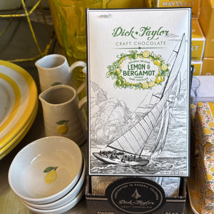 Lemon Bergamot Dark Chocolate Bar