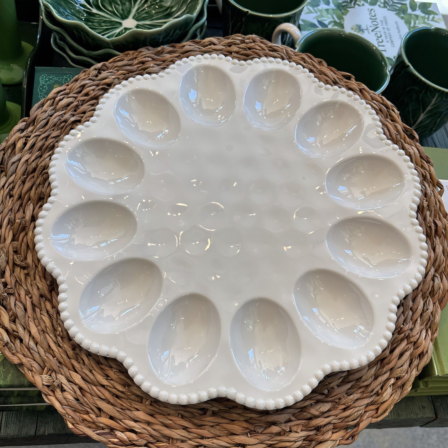 Perlette Egg Plate