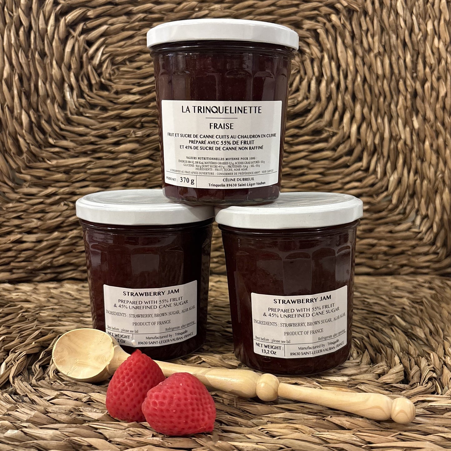 La Trinquelinette Strawberry Jam