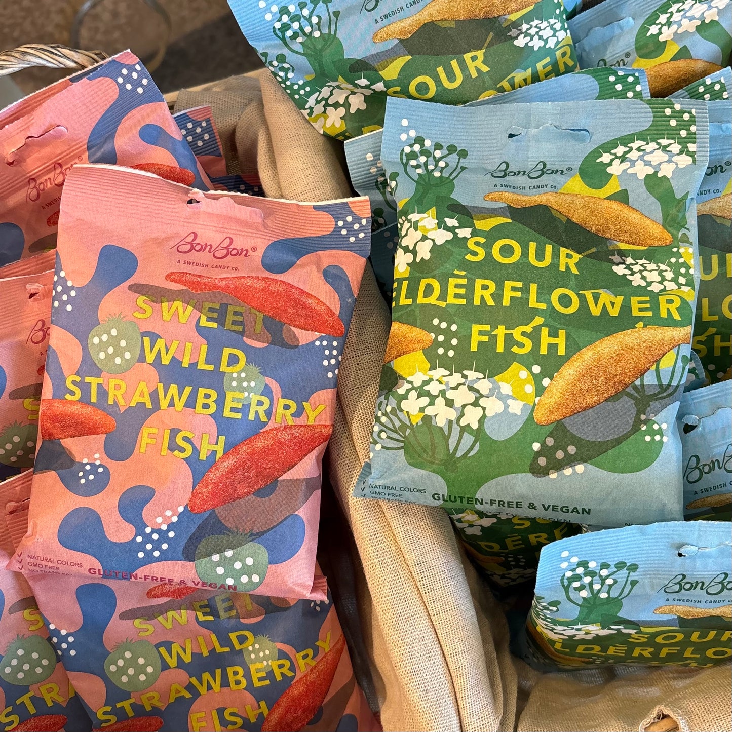 Sour Elderflower Fish Gummy Candy