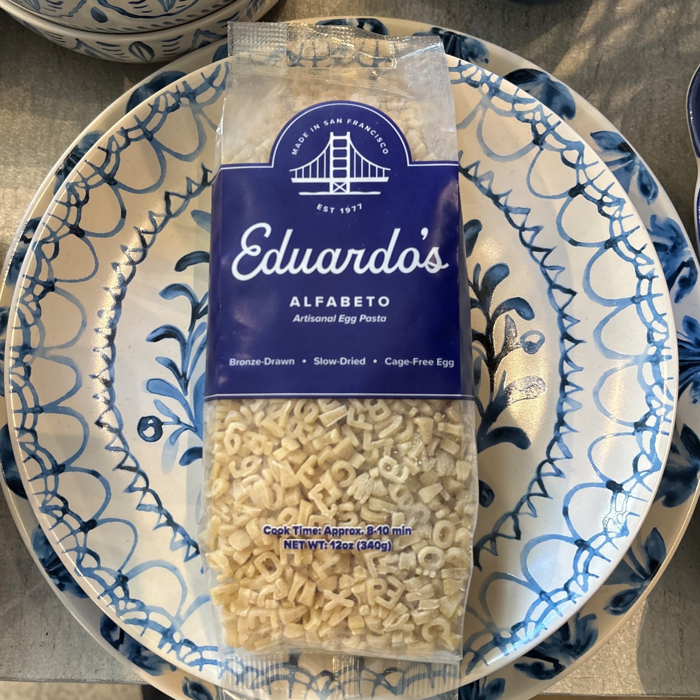 Alfabeto Bronze-Drawn Pasta