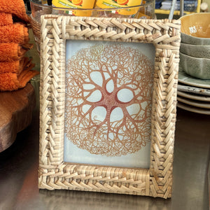 Rattan Frame, 5x7"