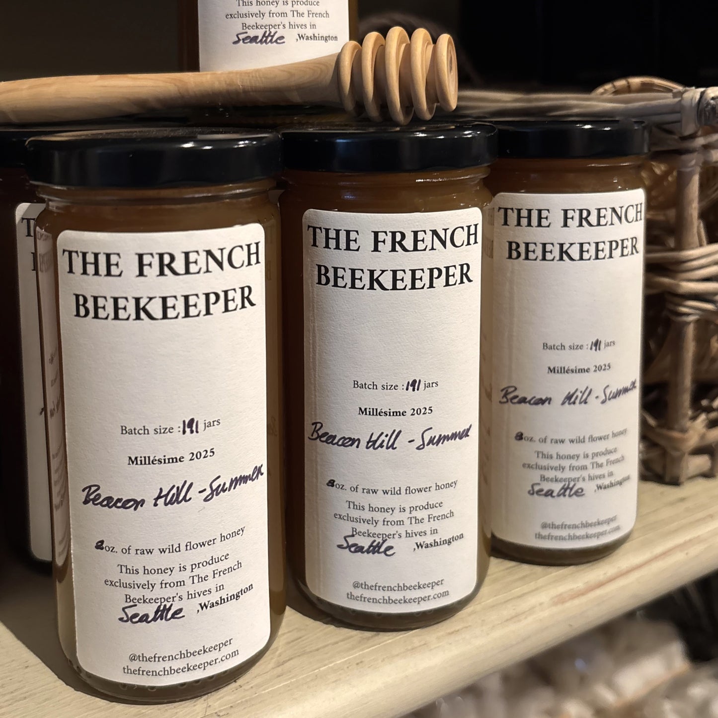 Beacon Hill Early Summer Raw Honey, 8oz