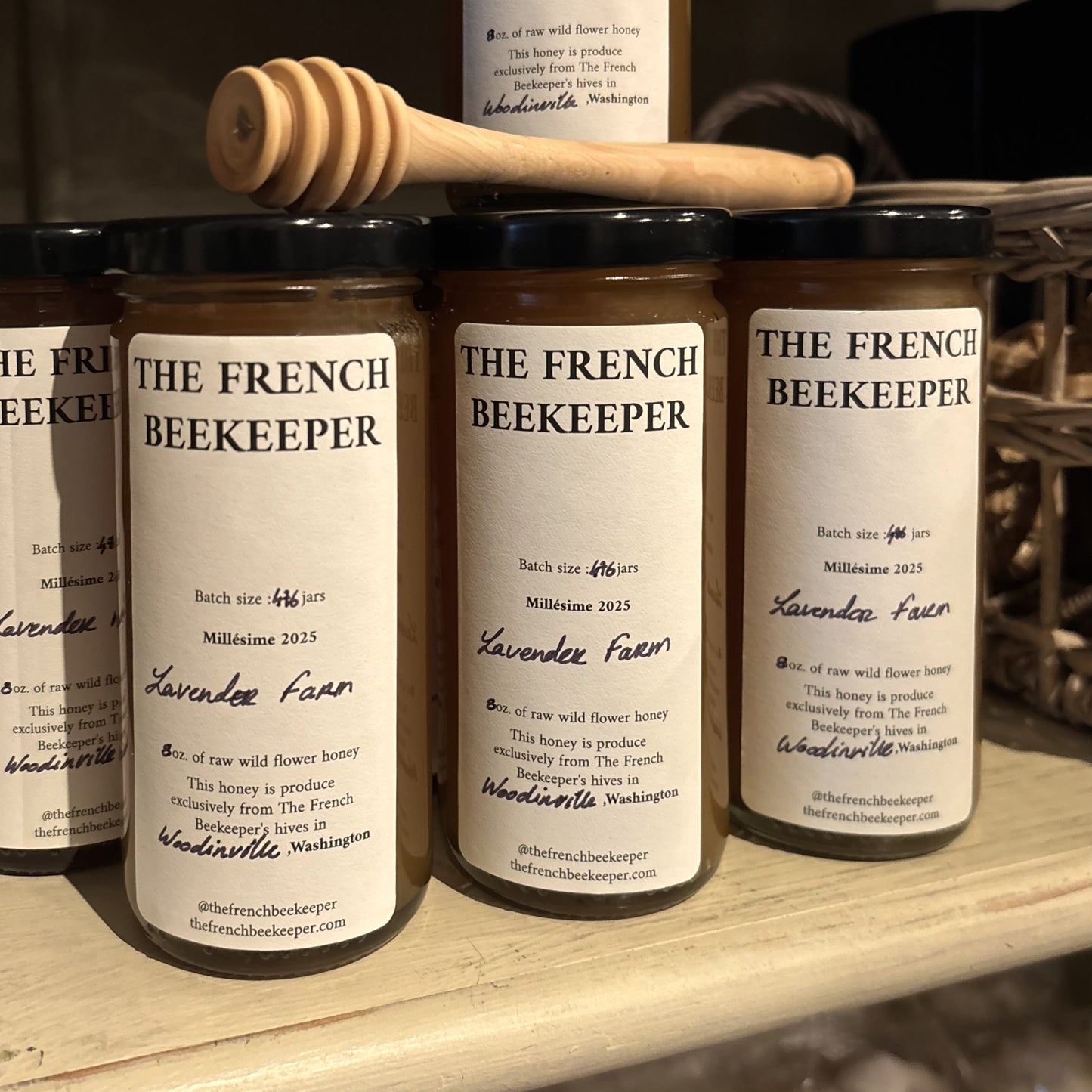 Lavender Farm Raw Honey, 8oz