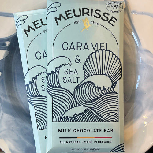 Meurisse Caramel Sea Salt Milk Chocolate Bar