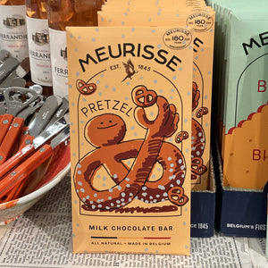 Meurisse Pretzel Milk Chocolate Bar