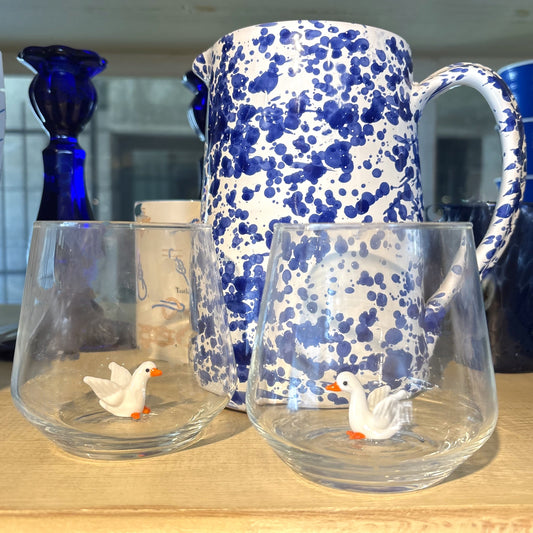 Goose Icon Small Stemless Glass