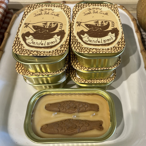 Sandalwood Fish Candle