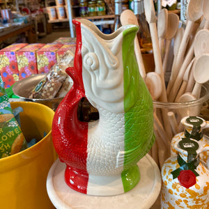 Italy Flag Gluggle Jug, Extra Large
