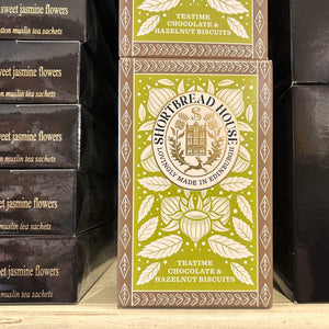 Teatime Chocolate Hazelnut Shortbread Biscuits