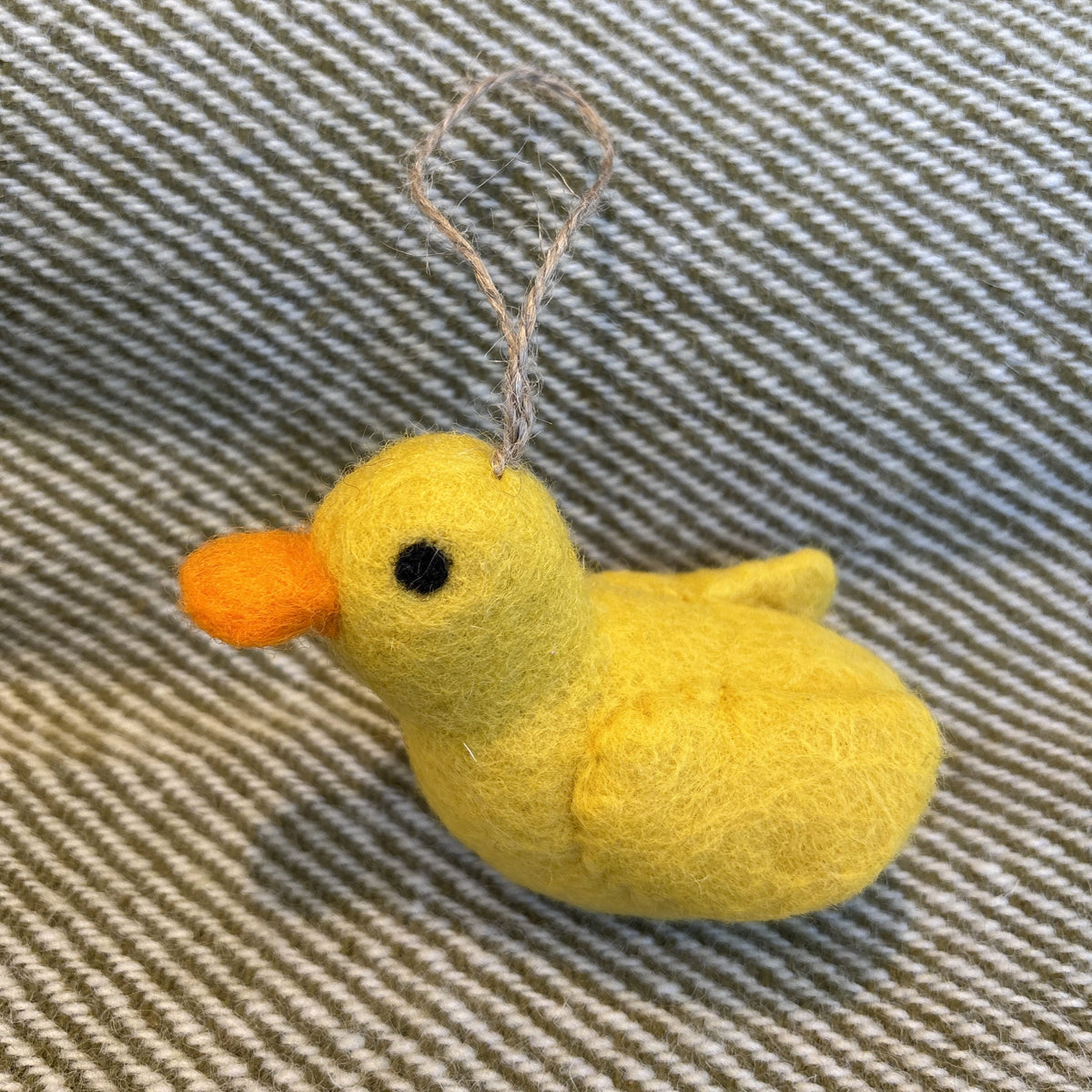 Rubber Duck Felt Ornament