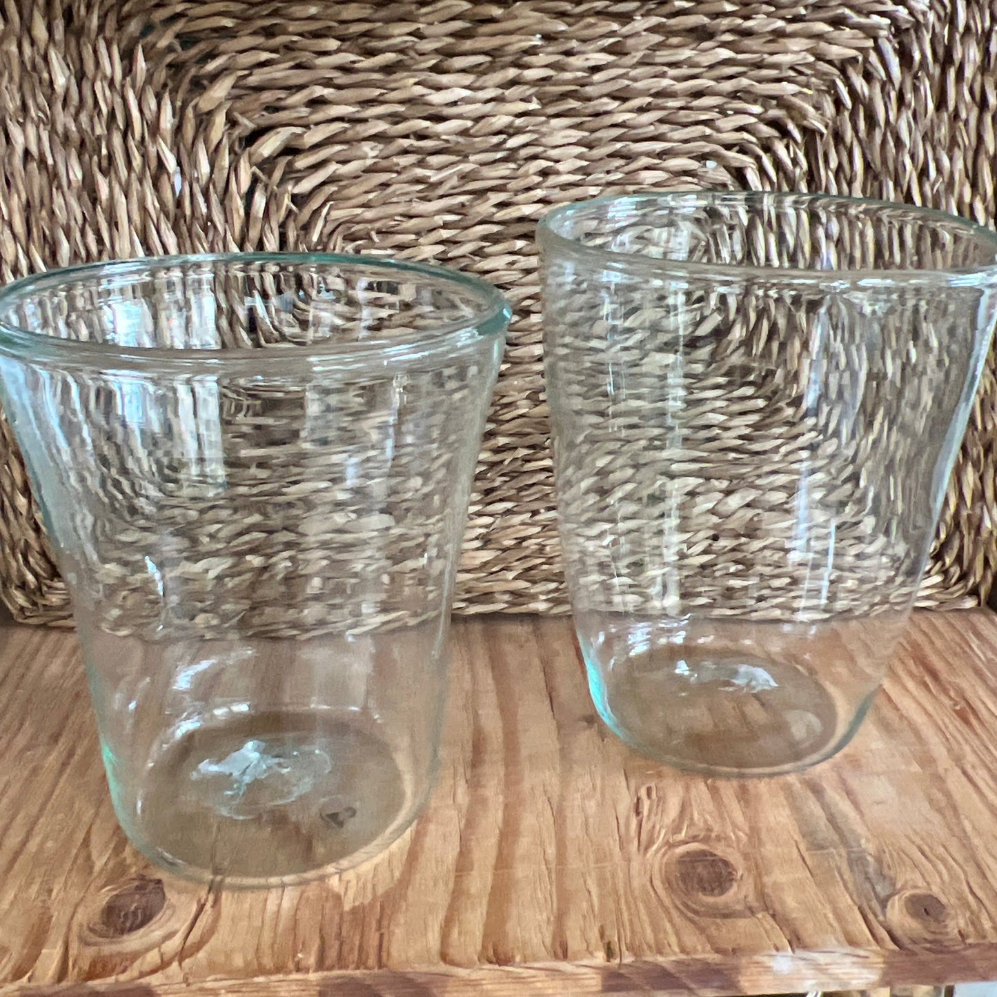 Large Transparent Vase