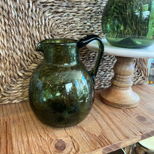 Flagon Vert Fume Pitcher