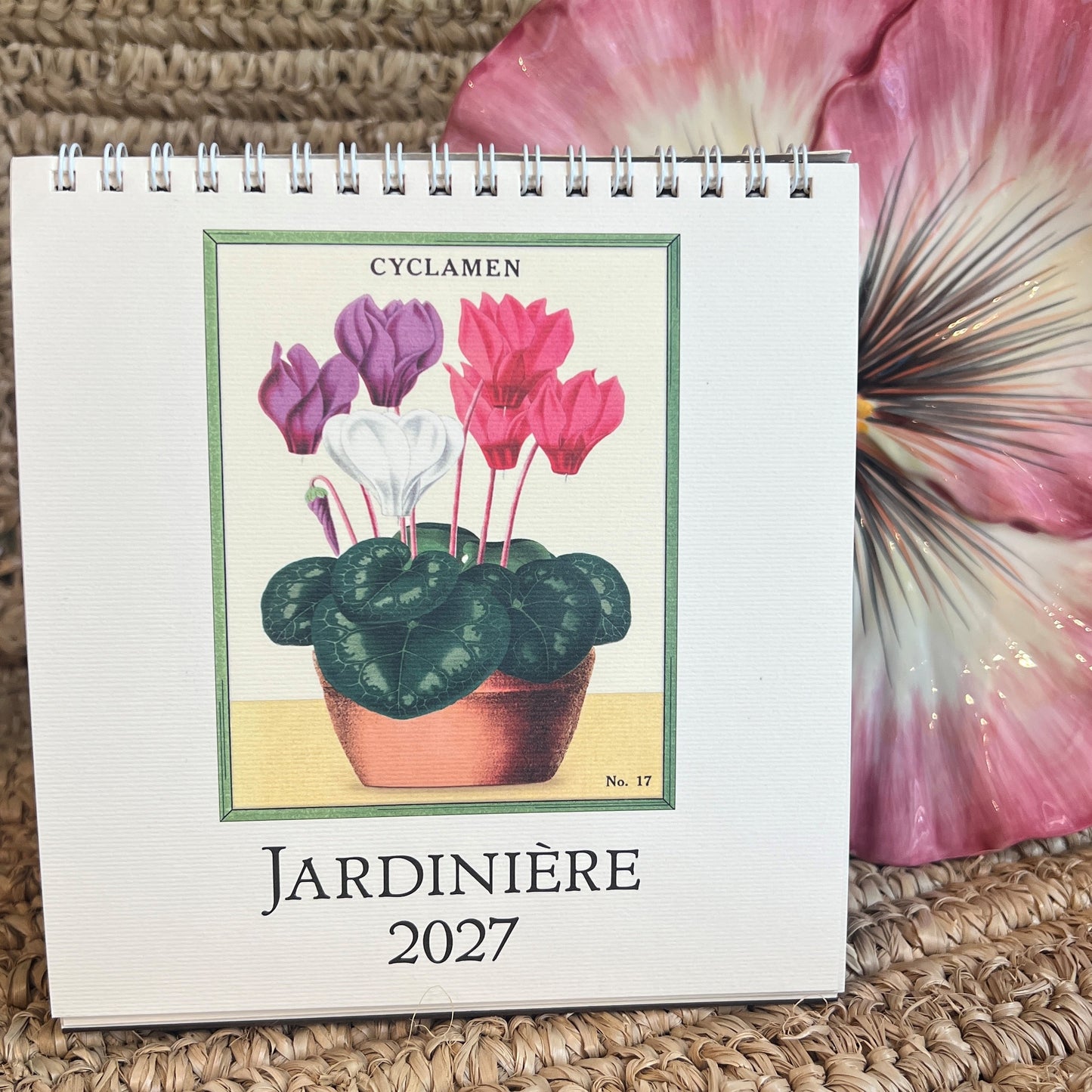 Jardiniere Desk Calendar 2027
