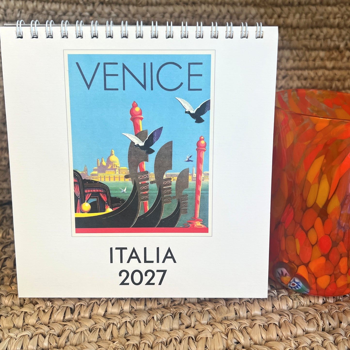 Italia Desk Calendar 2027