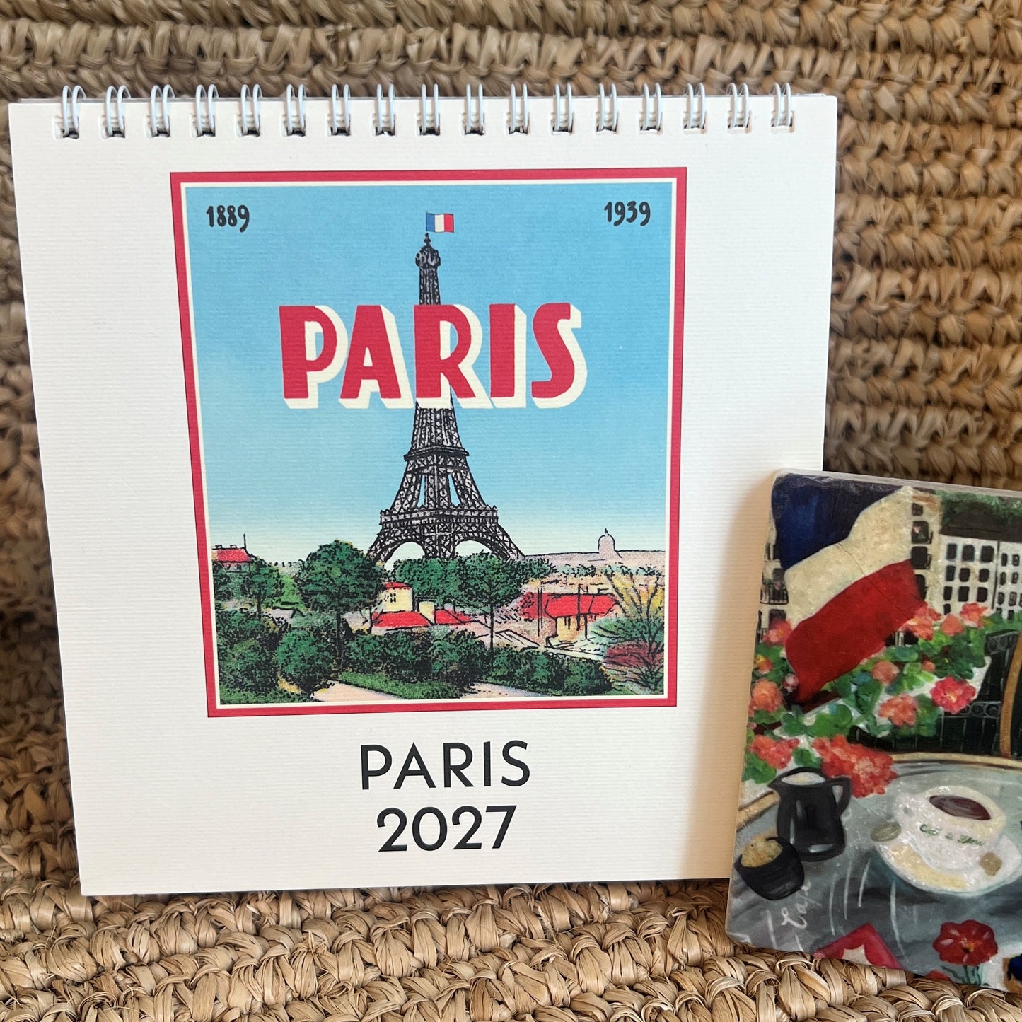 Paris Desk Calendar 2027
