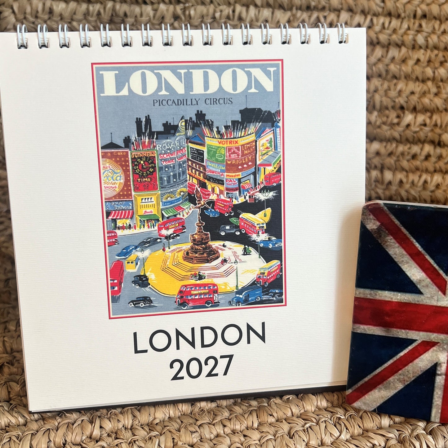 London Desk Calendar 2027