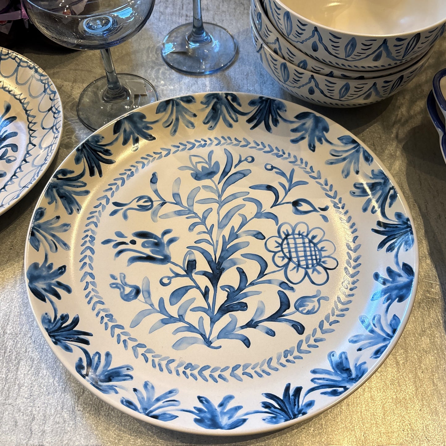 Sicily Blue Dinner Plate