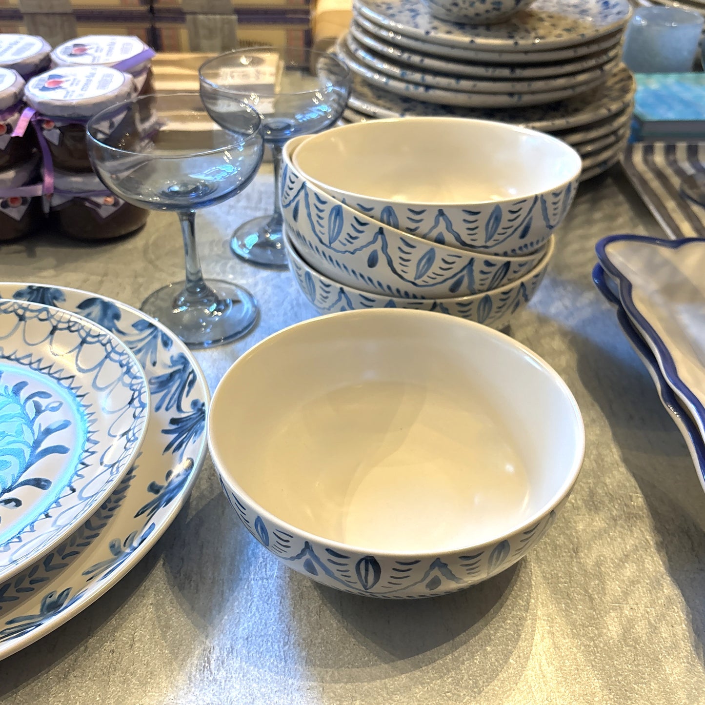 Sicily Blue Soup Bowl