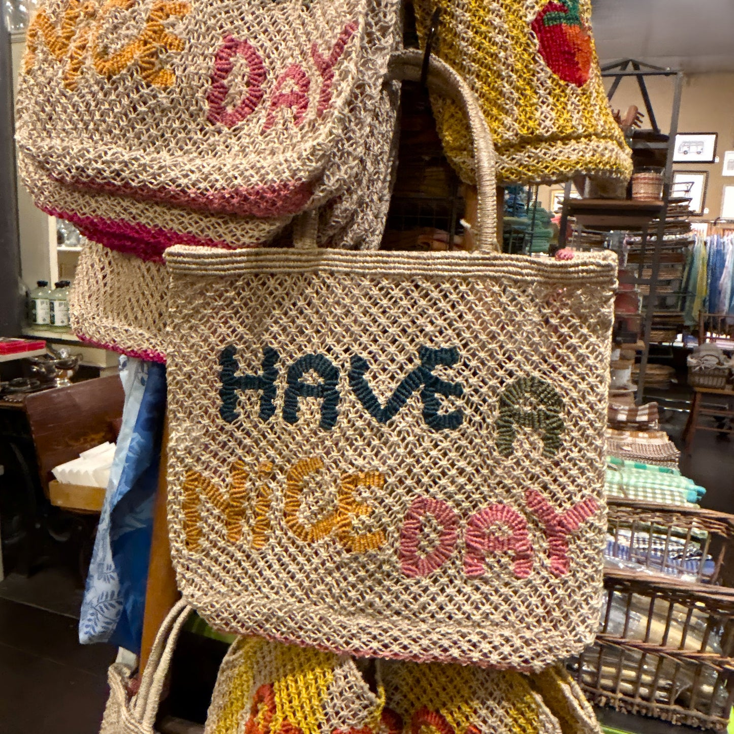 Large Have a Nice Day Bag