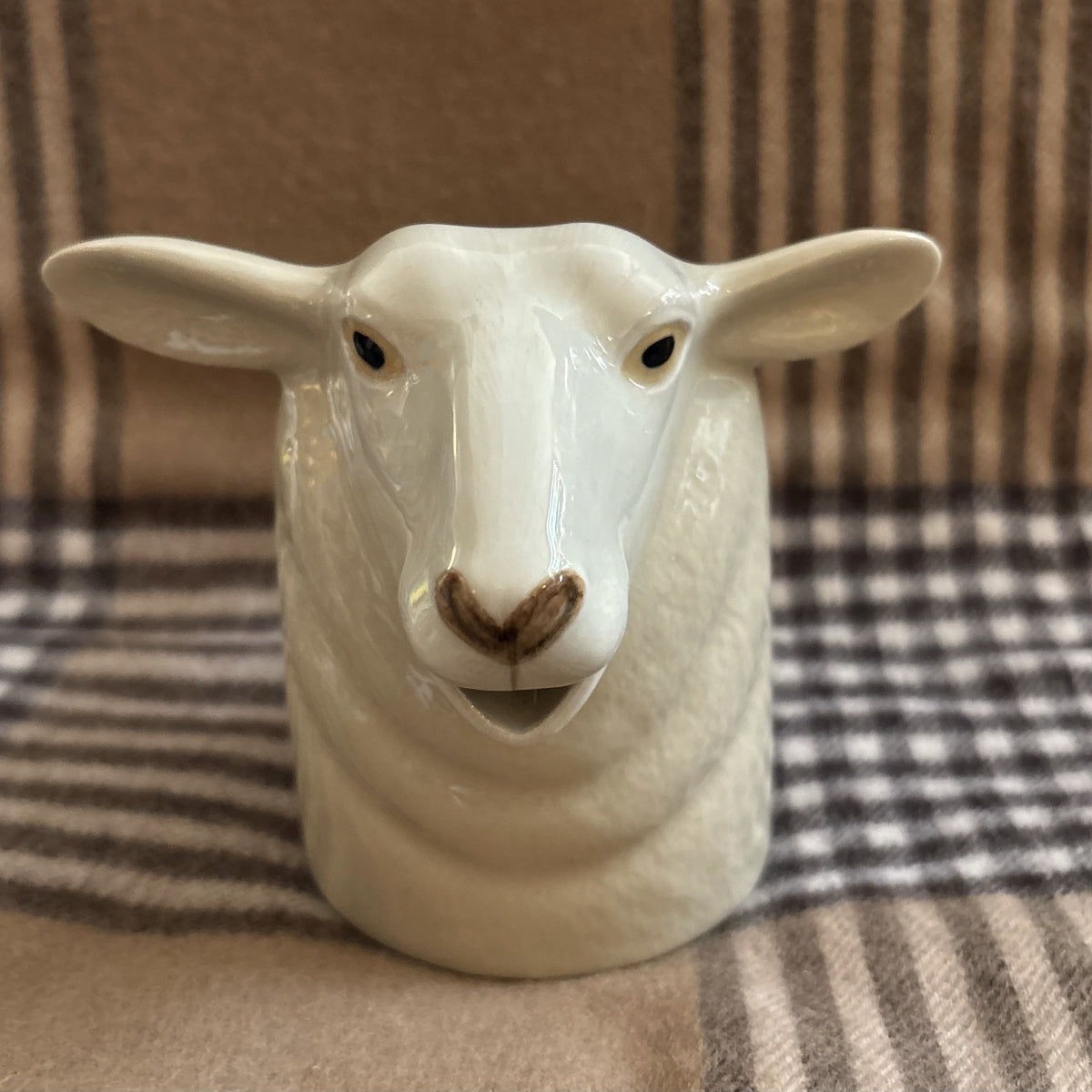 White Suffolk Sheep Medium Jug
