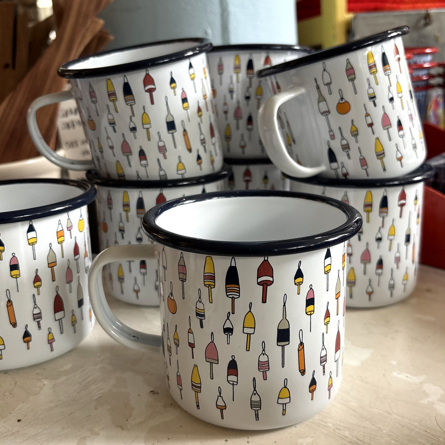 Enamel Buoy Mug