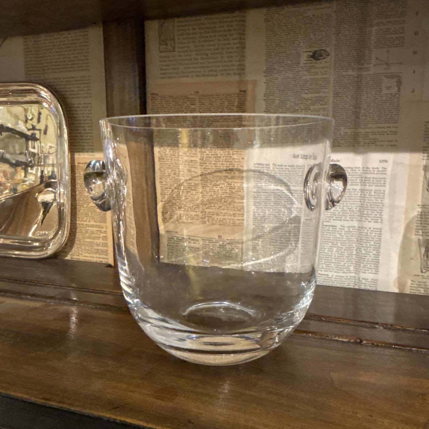 Smooth Glass Ice Bucket