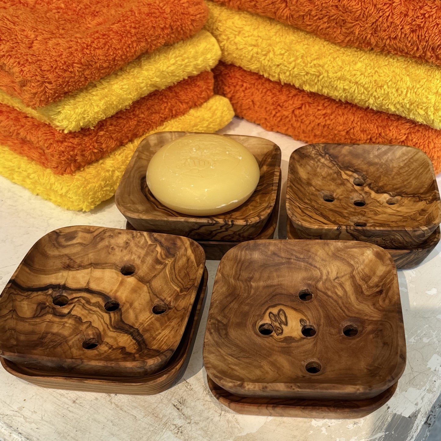 Olivewood Soap Dish