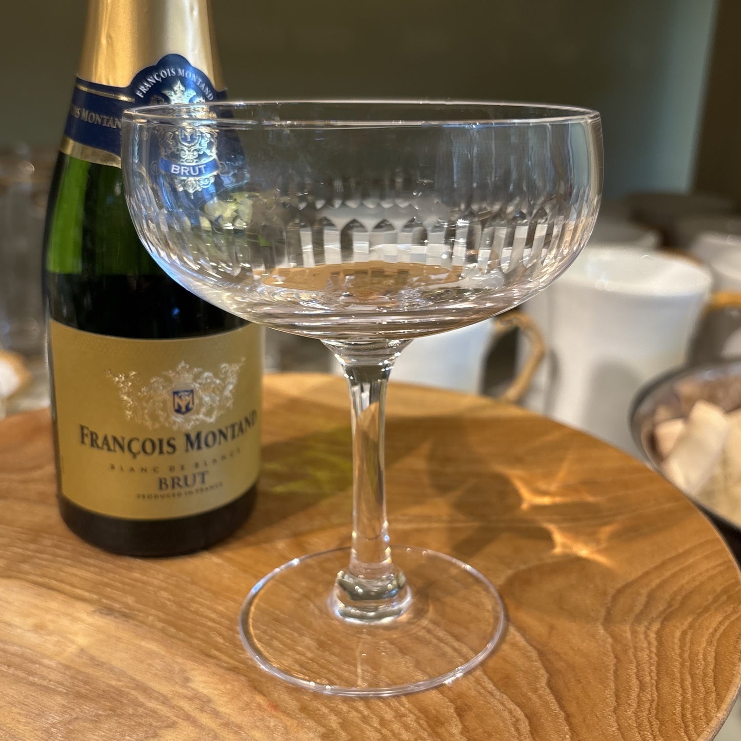 Spear Motif Cocktail Glass