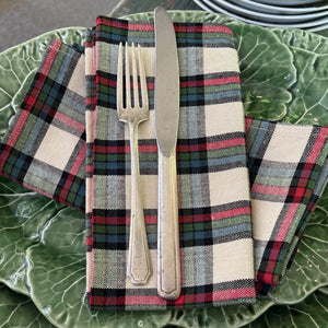 Idyllwild Plaid Napkins Set