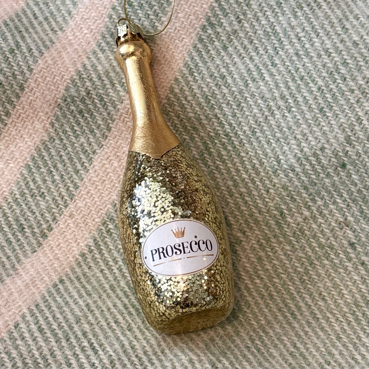 Prosecco Glass Ornament