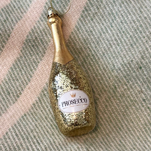 Prosecco Glass Ornament